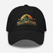 Triniskies  Hats Black Embroidered Yellowstone National Park Dad Hat | Camping & Hiking Nature Lover Cap