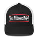 Triniskies  Hats Black/ White You Missed Me Vote Trucker Cap  Make America Great Again Style