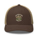 Triniskies  Hats Brown/ Khaki Adventure Awaits Embroidered Trucker Cap | Outdoor Travel Hat