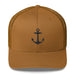 Triniskies  Hats Caramel Safe Home Anchor Embroidered Trucker Hat Nautical-Inspired Adjustable Mesh Cap