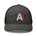 Triniskies  Hats Charcoal/ Black CIAO Trucker Cap