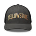 Triniskies  Hats Charcoal/ Black Embroidered Yellowstone National Park Trucker Cap | Mesh Back Adventure Hat