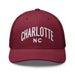 Triniskies  Hats Cranberry Embroidered Charlotte NC Trucker Cap | Classic Mesh Back Hat