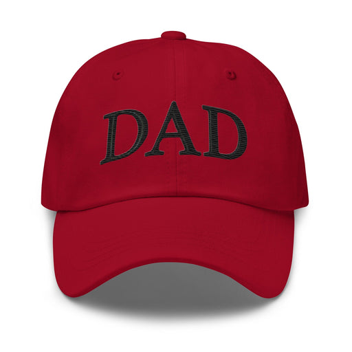 Triniskies  Hats Cranberry Embroidered Dad Hat – Perfect Gift for Father's Day, Birthdays, & Christmas!