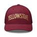 Triniskies  Hats Cranberry Embroidered Yellowstone National Park Trucker Cap | Mesh Back Adventure Hat