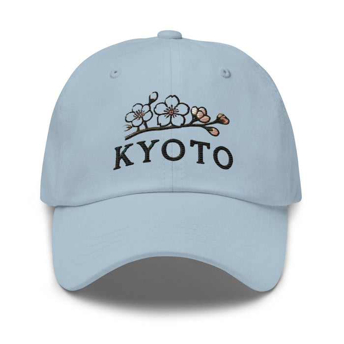 Triniskies  Hats Embroidered Beautiful Kyoto Japan Cherry Blossom Dad Hat | Low Profile Adjustable Cap