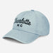 Triniskies  Hats Embroidered Charlotte NC Denim Hat | North Carolina Travel Cap | Gift Idea