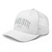 Triniskies  Hats Embroidered Charlotte NC Trucker Cap | Classic Mesh Back Hat