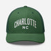 Triniskies  Hats Embroidered Charlotte NC Trucker Cap | Classic Mesh Back Hat