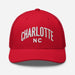 Triniskies  Hats Embroidered Charlotte NC Trucker Cap | Classic Mesh Back Hat