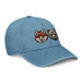 Triniskies  Hats Embroidered Fox and Bear Wildlife Denim Hat   Perfect for Campers and Hikers!