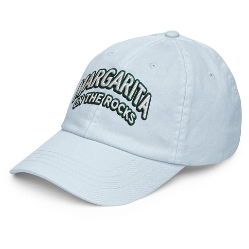 Triniskies  Hats Embroidered Margarita on the Rocks Pastel Baseball Hat | Unique Low-Profile Cap