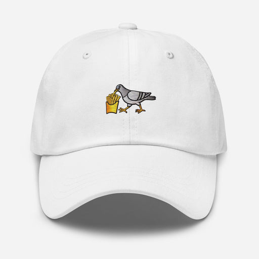 Triniskies Hats Embroidered Trained My Pigeon to Steal French Fries Dad Hat Fun Unisex Cap