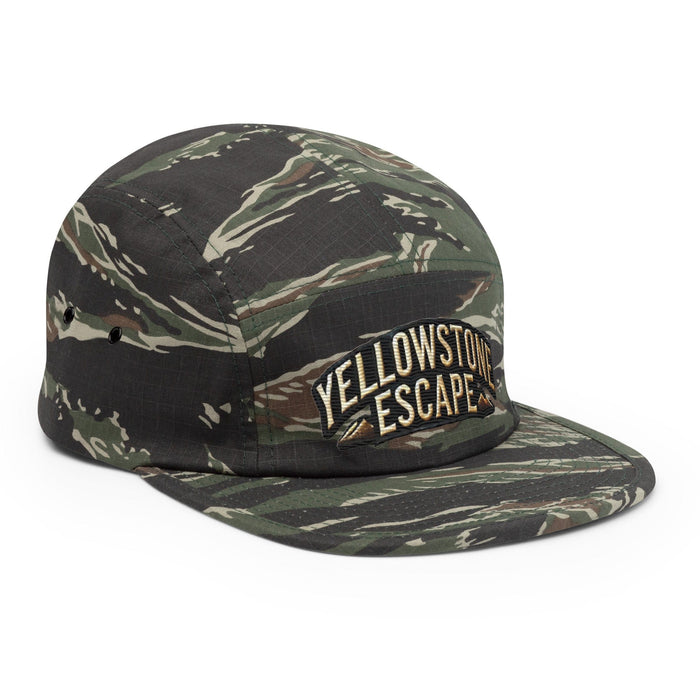 Triniskies  Hats Embroidered Yellowstone National Park Five Panel Cap | Adventure Camper Hat