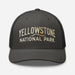 Triniskies  Hats Embroidered Yellowstone National Park Trucker Cap Mesh Back Adventure Hat Camping Hat