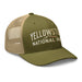 Triniskies  Hats Embroidered Yellowstone National Park Trucker Cap Mesh Back Adventure Hat Camping Hat