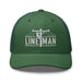 Triniskies  Hats Evergreen Lineman Embroidered Trucker Cap | Classic Mesh Back Hat Great Gift Idea