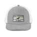 Triniskies  Hats Heather Grey/White Embroidered Bird Hat Easily Distracted by Birds Richardson 112 Trucker Cap