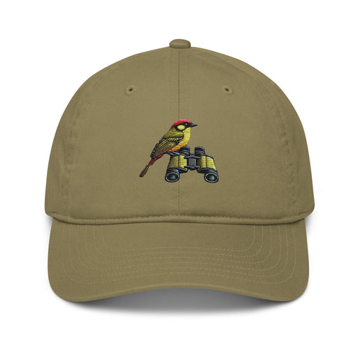 Triniskies  Hats Jungle Embroidered Bird Watcher Organic Cotton Dad Hat – Eco-Friendly Wildlife Cap