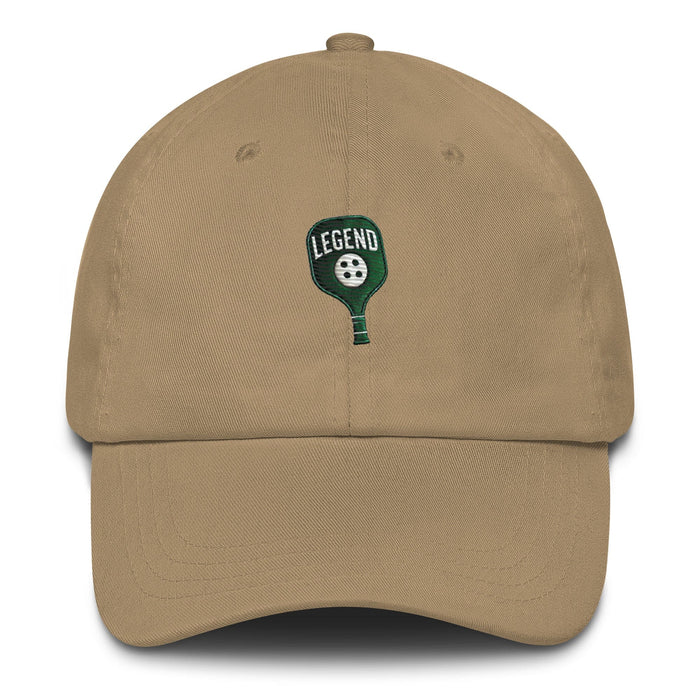 Triniskies  Hats Khaki / UNISEX / ADULT Pickleball Lover Gift, Pickleball Embroidered Dad Hat, Embroidered Unisex Hat