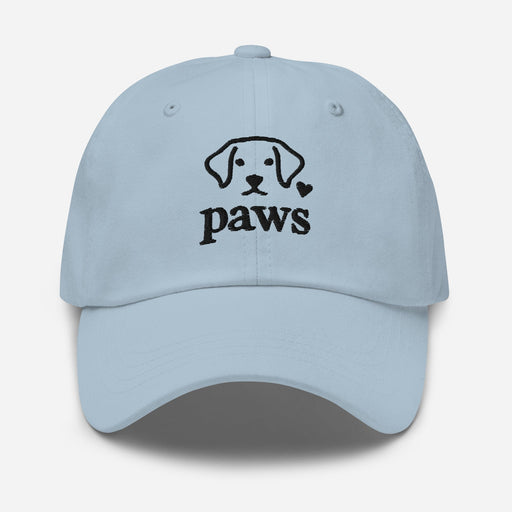 Triniskies  Hats Light Blue Embroidered Pet Love Dad Hat – Adjustable Dog & Cat Lover Cap