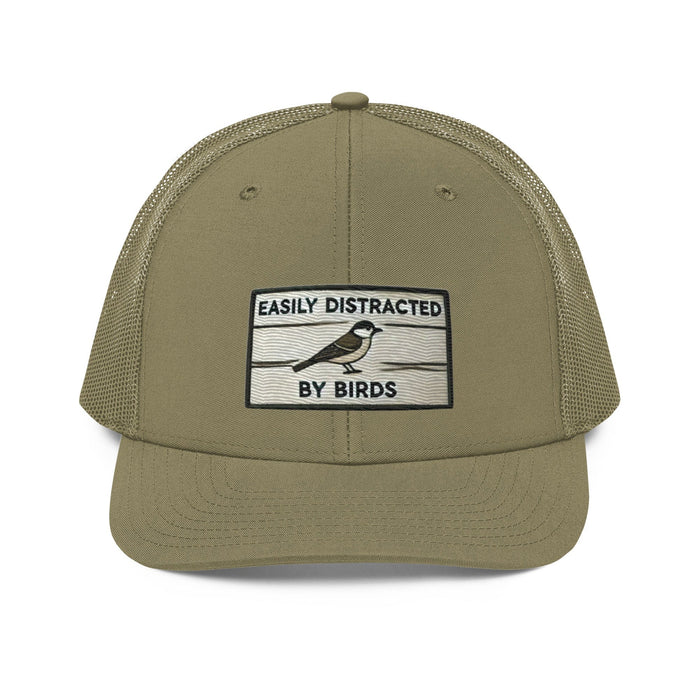 Triniskies  Hats Loden Embroidered Bird Hat Easily Distracted by Birds Richardson 112 Trucker Cap