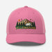 Triniskies  Hats Pink Embroidered Yellowstone National Park Trucker Cap | Camping & Hiking Nature Lover Hat