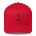 Triniskies  Hats Red Safe Home Anchor Embroidered Trucker Hat Nautical-Inspired Adjustable Mesh Cap