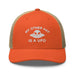 Triniskies  Hats Rustic Orange/ Khaki UFO Trucker Hat Embroidered Alien Mesh Cap