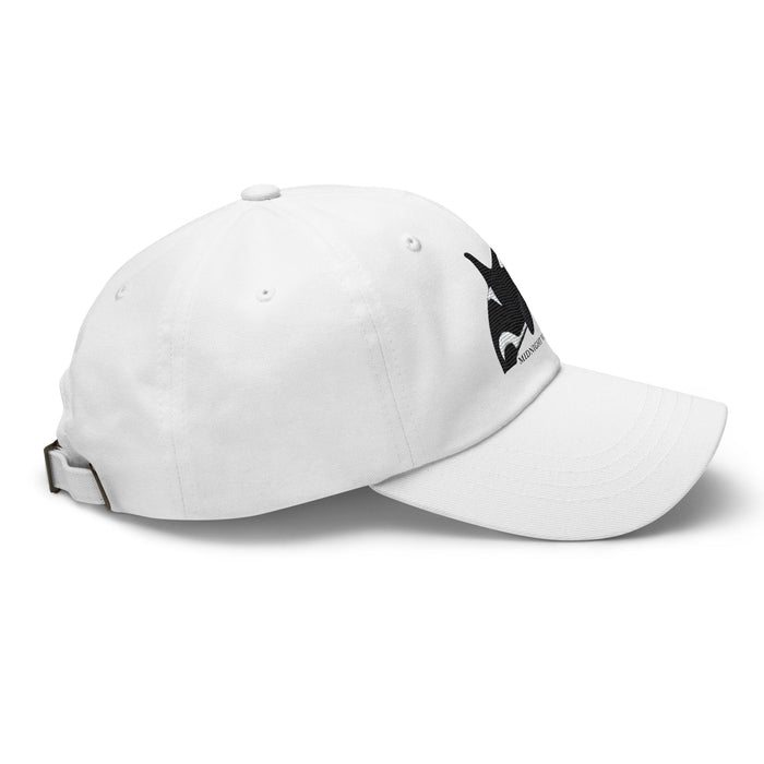 Triniskies  Hats White / Unisex / Adult Orca Whale Midnight Voyager Dad Hat  Dive into Adventure with Style!