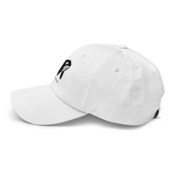 Triniskies  Hats White / Unisex / Adult Orca Whale Midnight Voyager Dad Hat  Dive into Adventure with Style!