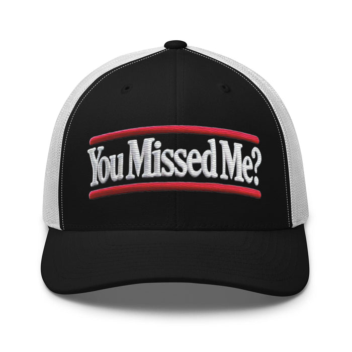 Triniskies  Hats You Missed Me Vote Trucker Cap  Make America Great Again Style