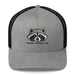 Triniskies Heather/ Black Embroidered Trash Panda Wildlife Humor Trucker Hat – Funny & Stylish