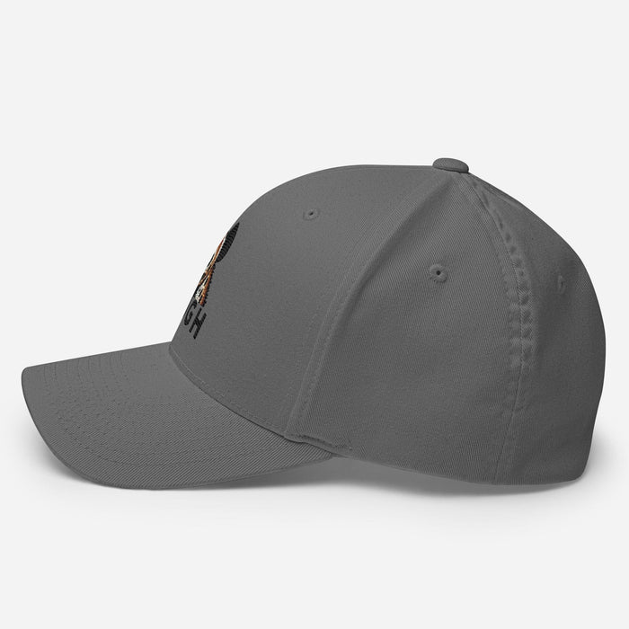 Triniskies Hyena Wildlife Structured Twill Cap Stretch Fit Athletic