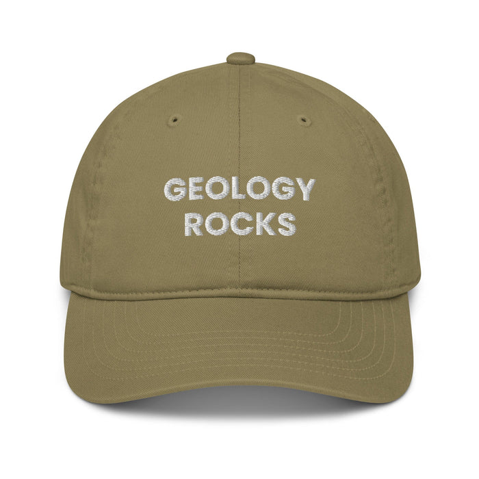 Triniskies  Jungle Geology Rocks Embroidered Organic Cotton Dad Hat