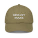 Triniskies  Jungle Geology Rocks Embroidered Organic Cotton Dad Hat