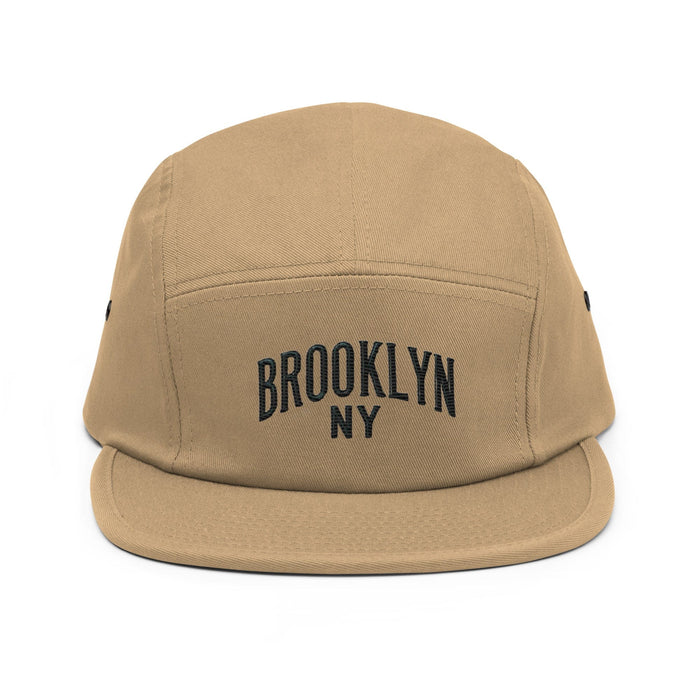 Triniskies  Khaki Brooklyn NY Embroidered Camper Hat – Urban Streetwear Essential