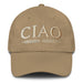 Triniskies Khaki Embroidered Stylish CIAO Classic Dad Hat Womens Hat Destination Hat Travel