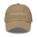 Triniskies  Khaki Hamburger Help Me Embroidered Dad Hat