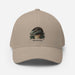 Triniskies Khaki / S/M Komodo Dragon  Structured Twill Cap Stretch Fit Athletic Hat