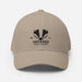 Triniskies Khaki / S/M Untamed Badger Embroidered Structured Twill Cap. Stretch Fit Athletic Hat