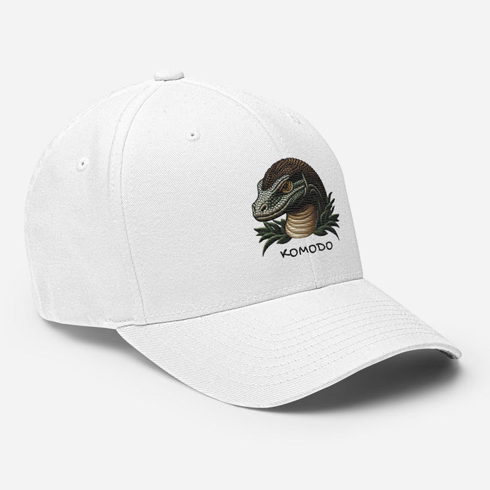 Triniskies Komodo Dragon  Structured Twill Cap Stretch Fit Athletic Hat