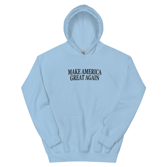 Triniskies  Light Blue / S Make America Great Again MAGA Embroidered Unisex Hoodie