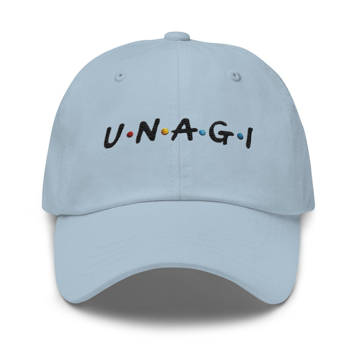 Triniskies  Light Blue UNAGI Embroidered Dad Hat – Stay Aware in Style