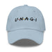 Triniskies  Light Blue UNAGI Embroidered Dad Hat – Stay Aware in Style