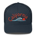 Triniskies Navy California Embroidered Mid Profile Mesh Back Trucker cap