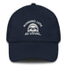 Triniskies Navy Embroidered "Sloth Running Late as Usual" Dad Hat – Low Profile, Adjustable Strap & Curved Visor