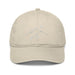 Triniskies  Oyster Camping Hiking Free in the Wilderness Minimalist Embroidered Organic Dad Hat