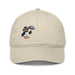 Triniskies  Oyster Embroidered Playful Puffin Organic Dad Hat - Quirky & Sustainable Style