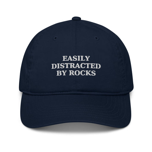 Triniskies  Pacific Easily Distracted by Rocks Embroidered Organic Cotton Dad Hat